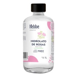 Hidrolato de Rosas Hebbe Cosmetics 1L Tónico Facial Piel Sensible y Mixta