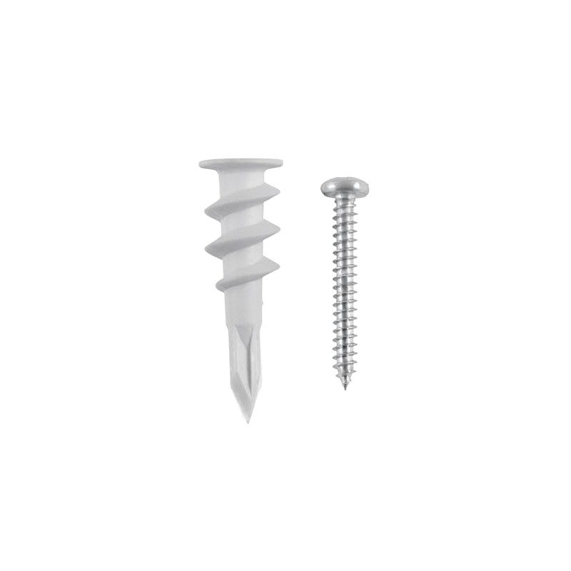 Fiero TQ-1/2TJ, Kit 20 taquetes plásticos 1/2", para panel de