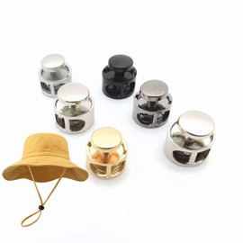 CALLYSONIC Kordelstopper,7 Stück kordelstopper,Kunststoff-Kordel Verschlüsse, Schnürsenkel Schnellverschluss, kordelstopper schnürsenkel,Kordelklemme für Kordelzug-Taschen（Mehrfarbig）