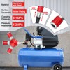 FANOVO 3 Way Air Hose Splitter,Red Air Manifold,Air Compressor Splitter