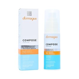 Compose Crema Gel Hidratante para Rostro 30 g Crema hidratante facial para todo tipo de piel que ofrece hidratación duradera hasta por 24 horas con un