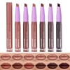6PCS Matte Lipstick Set for Women, Brown Nude Lipstick Kit