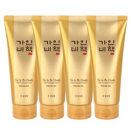 Gainbi Chek (4개)가인비책 진 필링젤 150ml /수삼배양근 엑소좀 고마쥬타입 저자극 (4pcs) Gainbi Jeong Peeling Gel 150ml / Ginseng Cultured Root Exosome Gommage Type Low Irritation