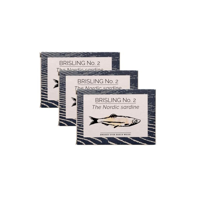 Fangst Brisling No. 2 | Tinned Nordic Sardine Smoked Over