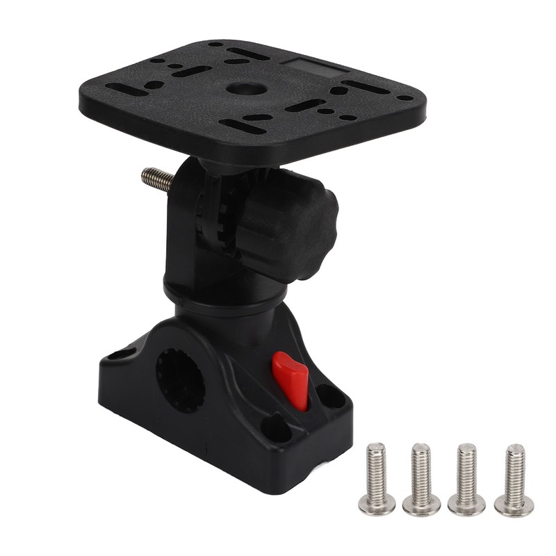 Fish Finder Mount 360 Degree Rotation Screw Fixed Installation Portable