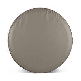 Spare Tire Cover, Gray Wheel Cover Waterproof PVC Leather Dust-Proof Universal Fit for Jeep, Trailer, RV, SUV and Camper (17 Inch)