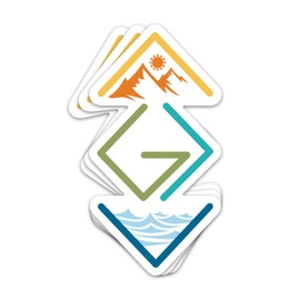 3PCs God is Greater Than The Highs and Lows Sticker Christian Faith Jesus Sticker Trust in God Bible Verse Religious Waterproof Vinyl Scripture Stickers for Journal Water Bottle Laptop 3x1.6 Inches