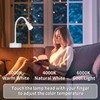White Headboard Reading Light, No Drilling Wall Mounted Reading Lights