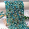 10mm Green Dragon Vein Agate Round Beads, 35 Pcs for