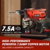 Enventor 7.5 Amp Hammer Drill, 1/2 Inch Electric Drill Hammer,
