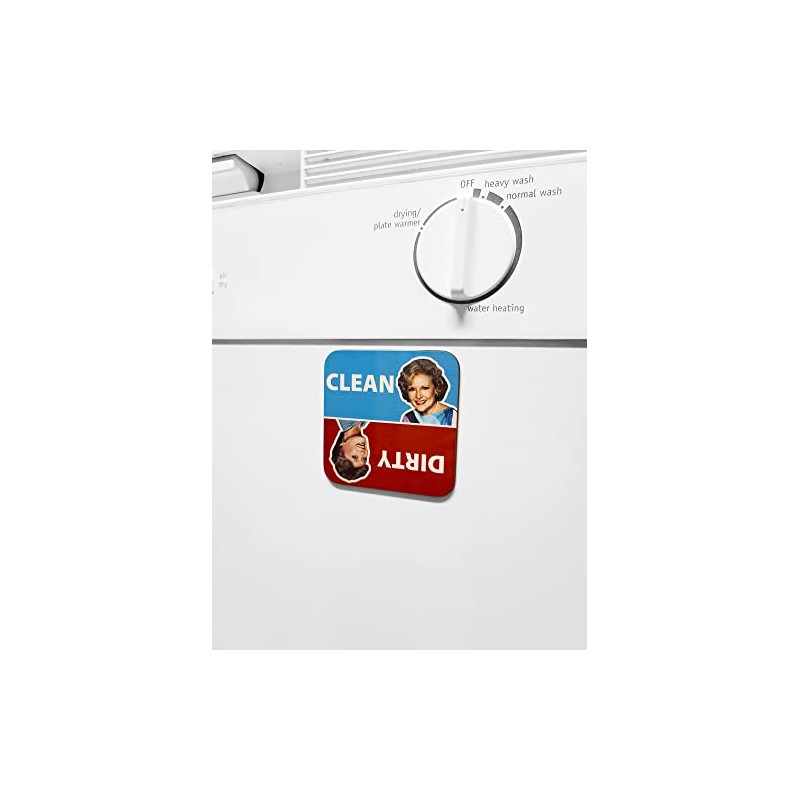 Blanche Rose Dirty Clean Dishwasher Magnet
