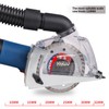 HERZO Dust Extraction Cutting Guard for 115/125mm Angle Grinder
