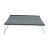 Camping Barbecue Table Lightweight Aluminum Alloy Portable Corrosion Resistance Picnic