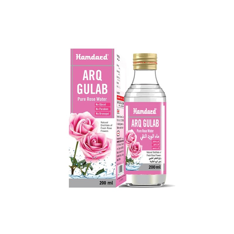 Hamdard Arq Gulab Pure Rose Water - 200ml