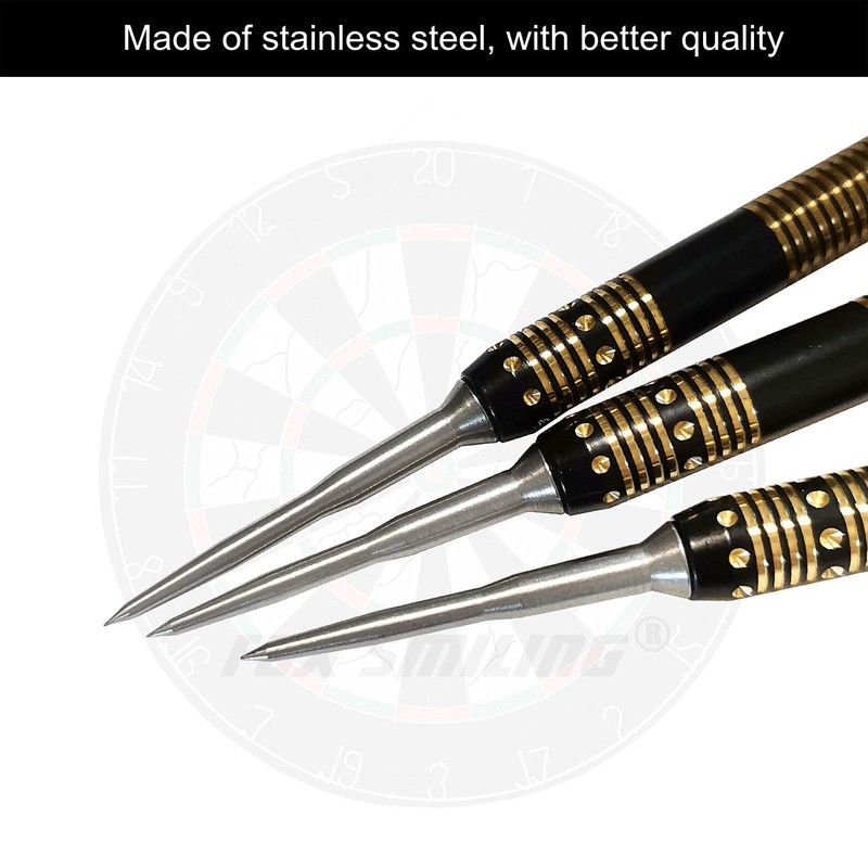 FOX SMILING Steel Dart Tip Converter Points 2BA, Replacement Tips