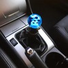 EZAUTO WRAP Blue 6 Star Universal Dragon Shifter Knob Ball