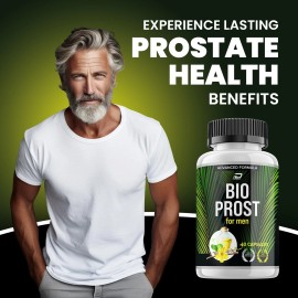 Bio Prost (3 Pack) Bio Prost Prostate Supplement for Men - BioProst Pills Bladder Control
