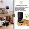 Raised Pet Feeder Stand for Cats & Dogs Neck Health,