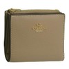 Coach CM315 Women's Bi-Fold Wallet Compact Outlet Brand Leather PBL