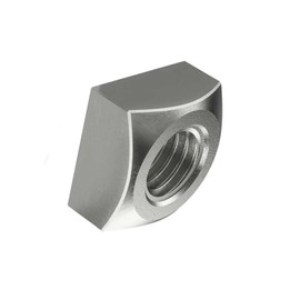 Pack of 10 – M8 – Square Nut Square Nut Stainless Steel A2 / V2A DIN 557 Insert Nut (Standard Design) 8 mm DewTec