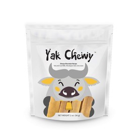 Yak Gold Chewy 2oz Travel Size Natural Himalayan Goodness Dog Chew