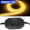 Qimoo 4 Pack LED Strip Dimmer Switch Contorller, DC 12-24V