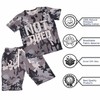 A2Z 4 Kids Girls Boys PJs 2 Piece Camo Shorts