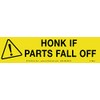 Northern Sun Honk If Parts Fall Off - Bumper Sticker/Decal
