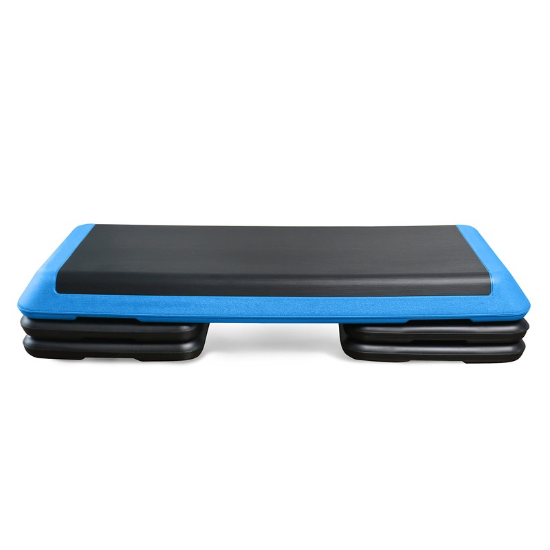 Tone Fitness Adjustable Aerobic Step Platform Exercise Step, Blue