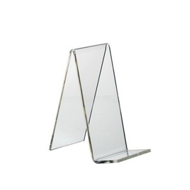 Pack of 5 Bookends / Goods Support / Angled Adjuster 110 x 50 mm Acrylic Glass