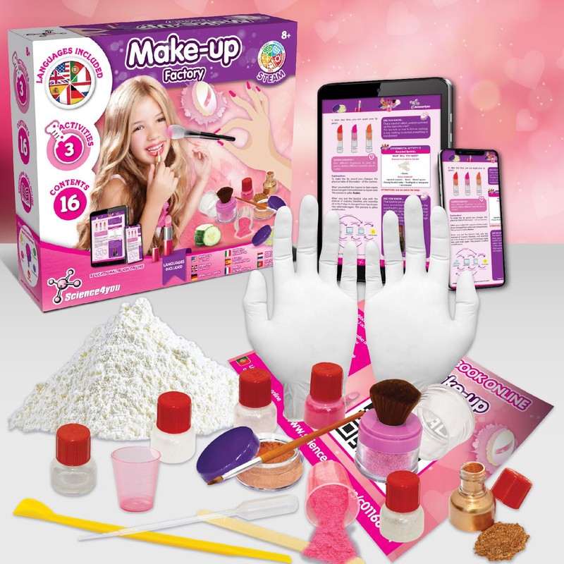 Science4you Make-Up Set for Girls - Set with Children's Make-Up
