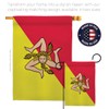 Breeze Decor HS108181-BO Sicily Flags of The World Nationality Impressions