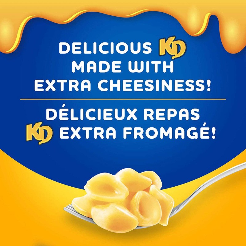Kraft Dinner, Three Cheese, Macaroni & Cheese, 200g/7oz., {Imported from