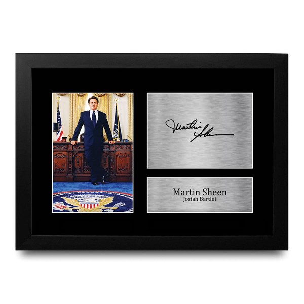 HWC Trading FR A4 Martin Sheen The West Wing Gifts