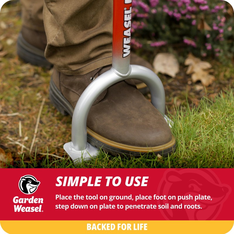 Garden Weasel Edger-Chopper - Long Handle | Garden Beds, Patios,