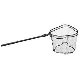 Ego S1 Slider Fishing Net, Ultimate Fishermen Tools Fixed Handle, Replaceable Head, Salt & Freshwater, 19x21 Inch Hoop