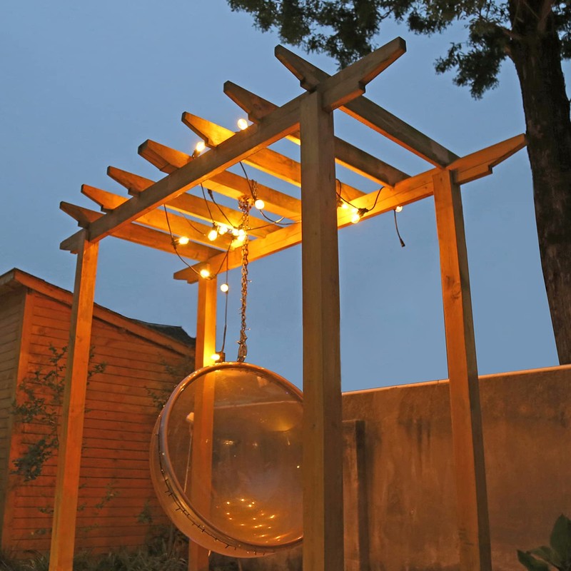 CLSETAIC Shatterproof,Waterproof S14 String Light Bulbs,Led Patio Lights Outdoor Waterproof