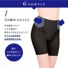 Lucien Women's Girdle Shorts, Suppressing Float Flesh and Clean Waist,