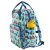 Tyrrell Katz Trucks Printed Backpack in Blue - Double Zip