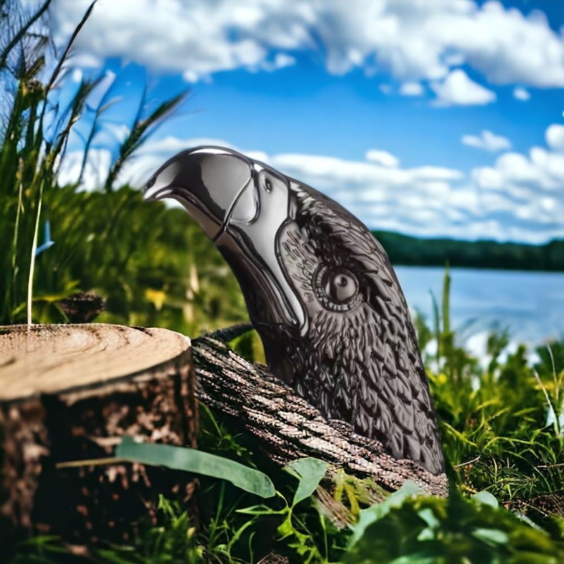 YCDSSM Eagle Head Lighter,Metal Lighter,Jet Torch Lighter,Creative Refillable Soft Flame