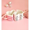 Pott’d Perfect-Pair-Mugs, Heart-Shaped Mug Painting Kit for Couples. Includes Ceramic