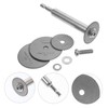 ULTECHNOVO 1set Inside Cutter Drill Saw Attachment Mini Shank Cutting
