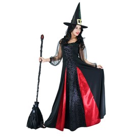 KalcyKizz Women's Gothic Witch Costumes