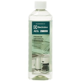 AEG Electrolux MBUD1 Premium Universal Descaler (for Coffee Machines, Kettles, Irons, All Brands, 500 ml, 5 Applications, Gentle, Odourless, Environmentally Friendly, Recycled Material)
