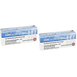 Pari Nacl Inhalation Solution Ampoules 20X2.5 ml Bulk Buy 2 Packs