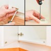 QEDT Cabinet Magnet Latch - Best for Cabinet Doors, Cupboards,