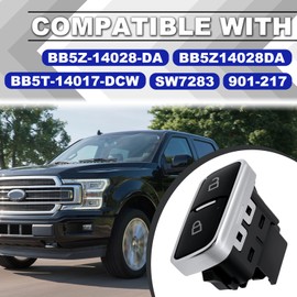 BB5Z-14028-DA Front Driver Side Door Lock Switch Button – for Ford F150 2015–2020 & F250/F350/F450/F550 Super Duty 2017–2020 – Replaces BB5Z14028DA, BB5T-14017-DCW, SW7283, 901-217