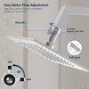 Tenfe Water Flow Control Valve for Shower Head, Brass Adjustable