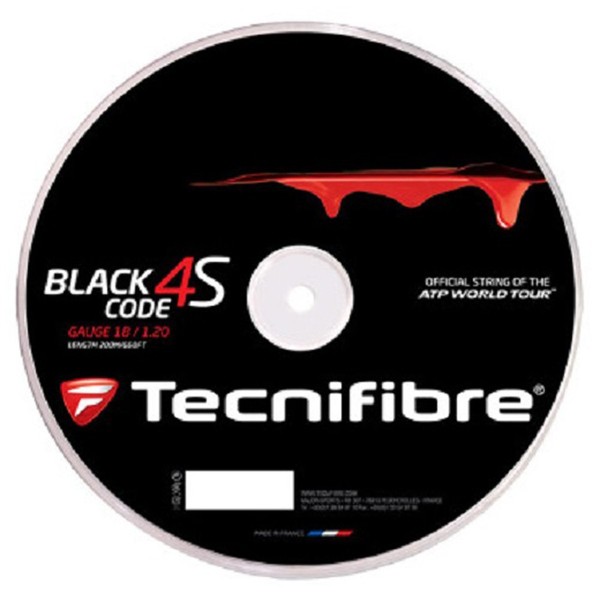 Tecnifibre Black Code 4S Tennis String Reel ()