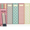 Designed labels for spine pocket files - theme “Pattern 005”